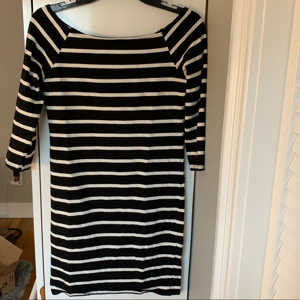 Black & White Stripped dress